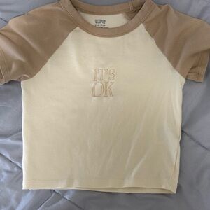 It’s ok cropped top